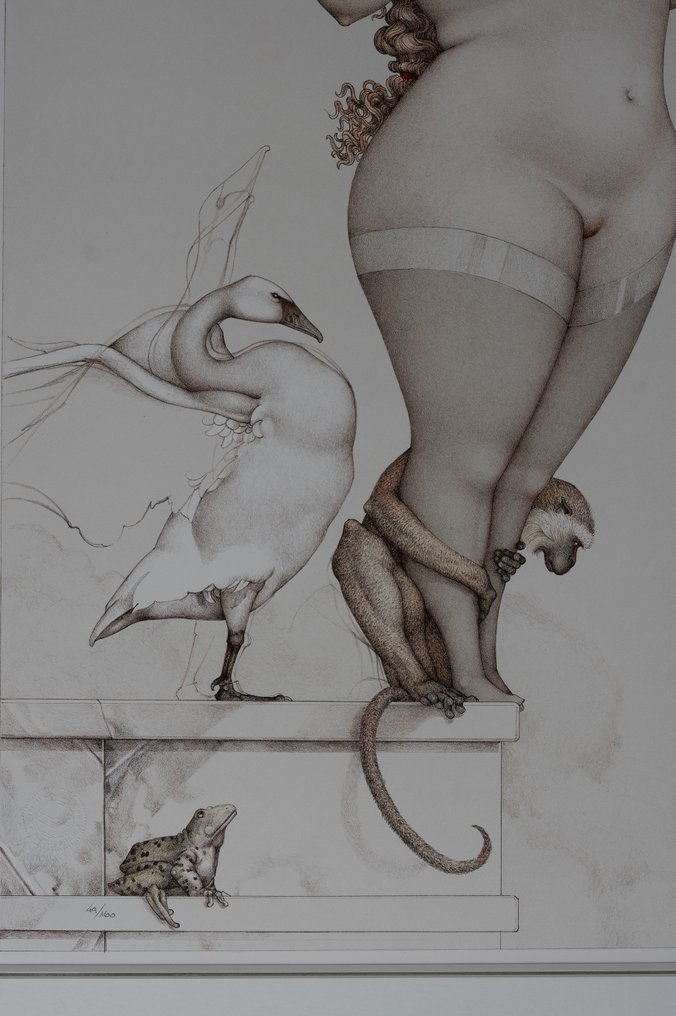 Michael Parkes (1944) - Rain #4.3