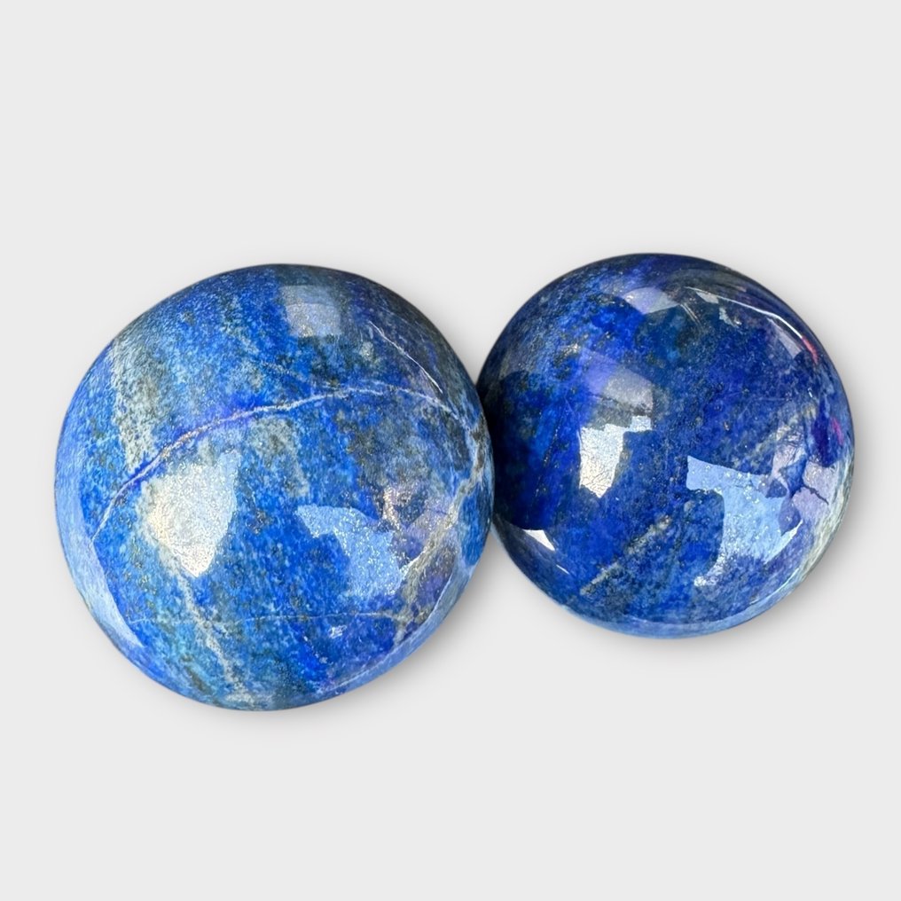 Lapislazuli høj kvalitet Sfære- 1635 g - (2) #1.0