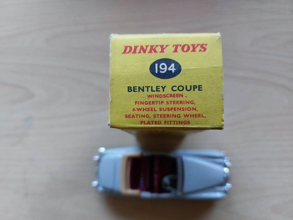 Dinky Toys 1:43 - Modellbil - Dinky Toys 194 Bentley Coupe, Boxed #2.1