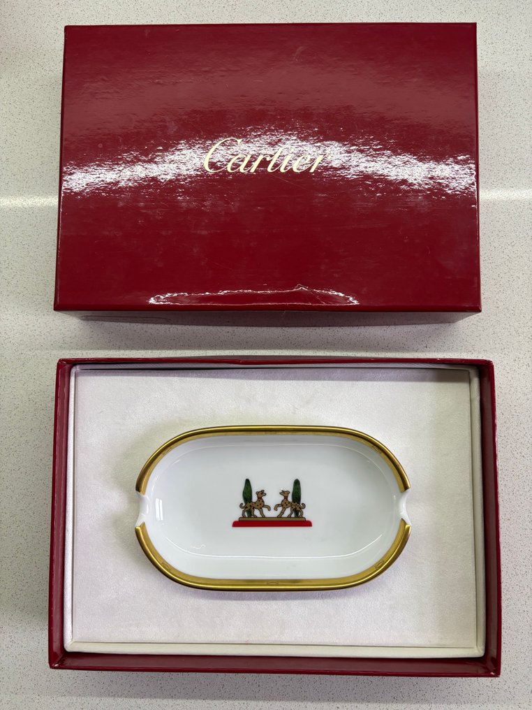 Cartier, Limoges - Askfat - Porslin #1.0