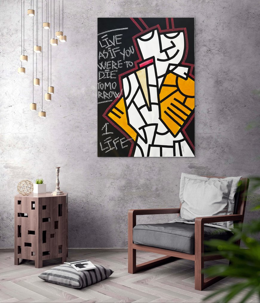 Bamèr - One life - (XL), (unique work) #1.0