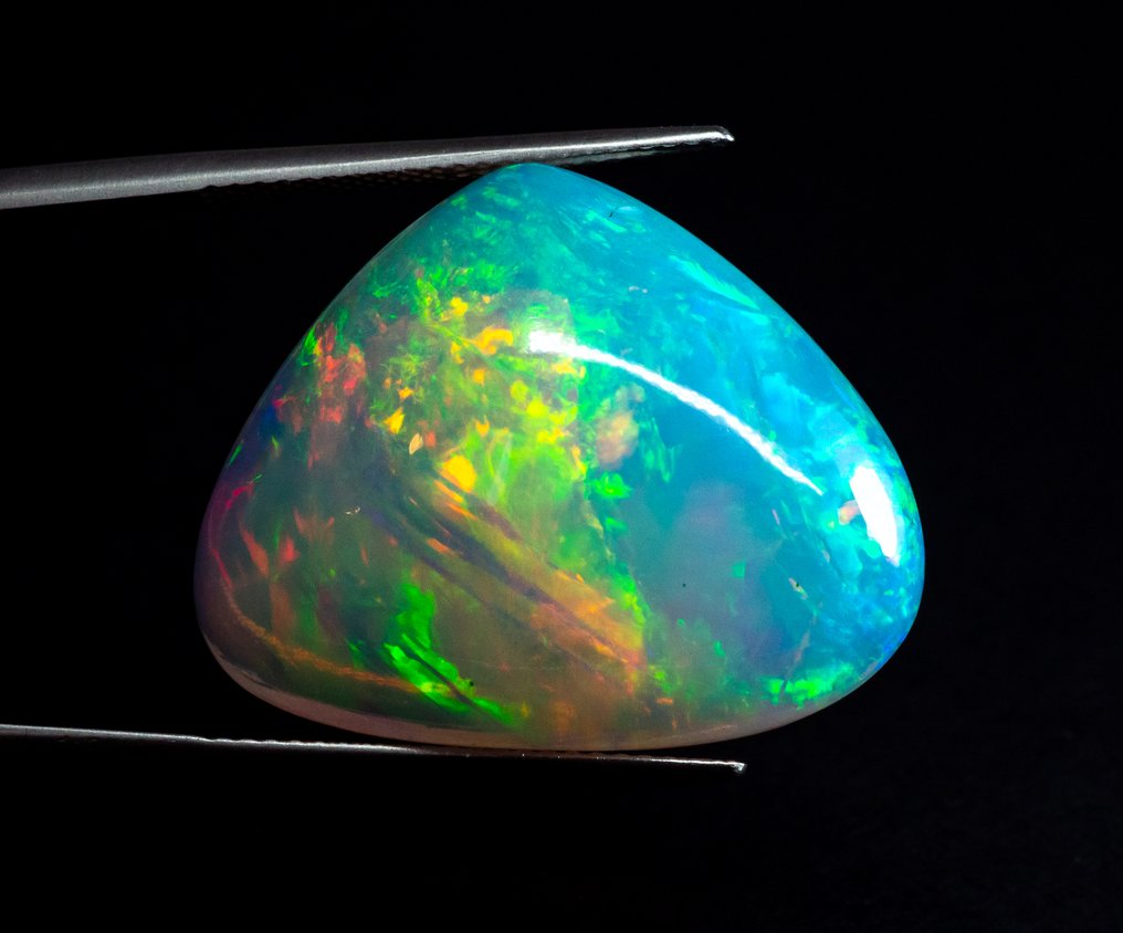 沒有保留價 蛋白石  - 18.33 ct - Gem Report Antwerp (GRA) - 变色效果 #1.0