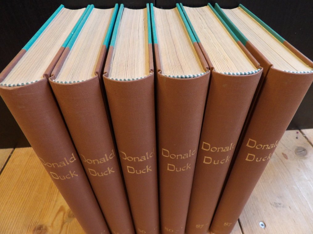 Donald Duck - weekblad jaargang 1985 + 1986 + 1987 - in 6 privé-bundelingen - 6 Album - EO - 1985/1987 #4.3