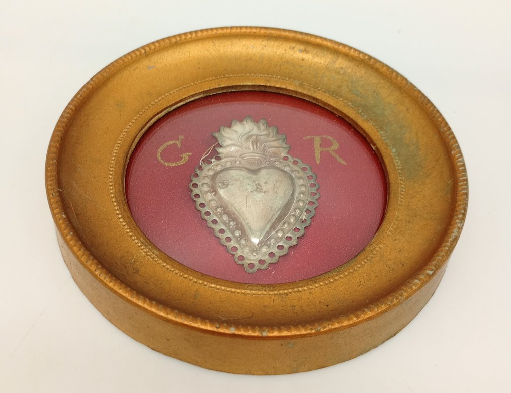 Ex voto - Placat cu argint - 1930-1940 #2.1