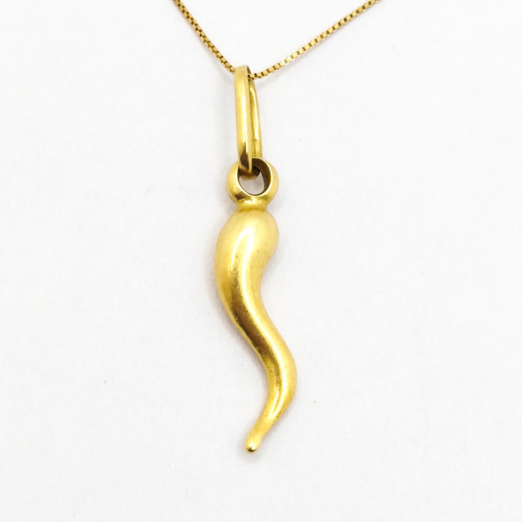 Ingen mindstepris - Halskæde - 18 kraat Gulguld #1.0