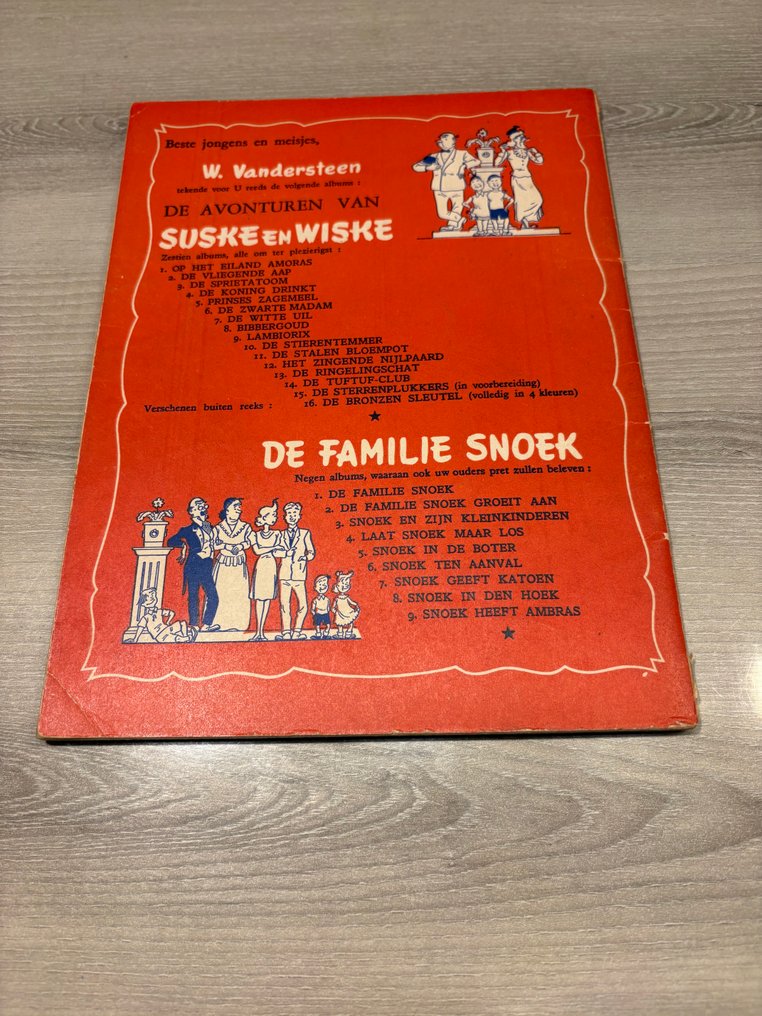 De Familie Snoek 9 - Snoek heeft ambras - 1 Album - First edition - 1952 #1.0