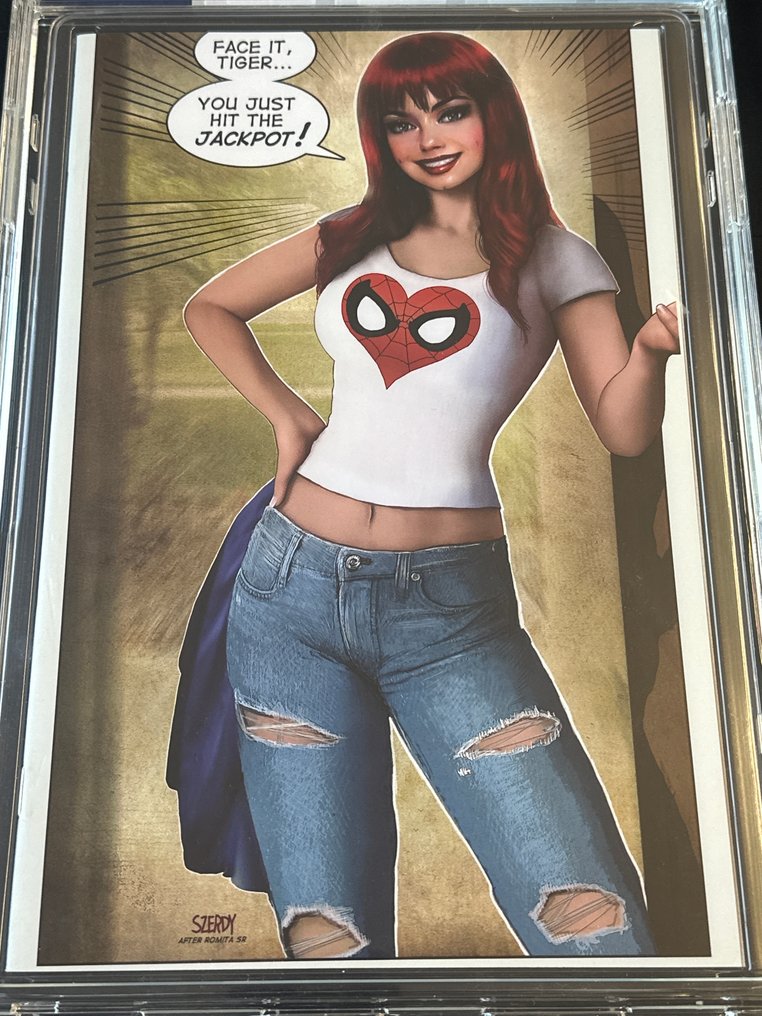 The Amazing Spider-Man (Vol. 6) #27 - Retailer Exclusive Nathan Szerdy Virgin Variant - EGC 9.8 - 1 Graded comic - 第一版 - 2023 #2.1