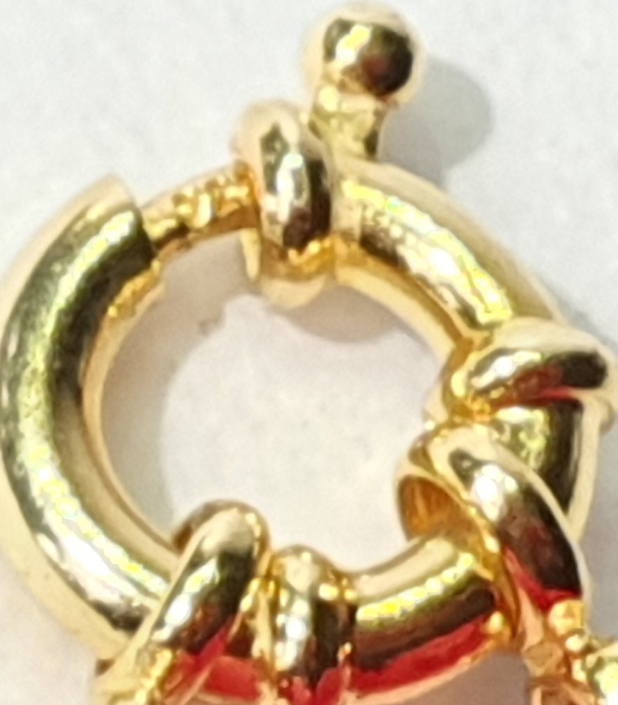 Αγάτα Ρόζα - Βελτιώνει τη σχέση ζευγαριού - Κούμπωμα από ασήμι 925 - Πρώτης ποιότητας - Κολιέ #3.2