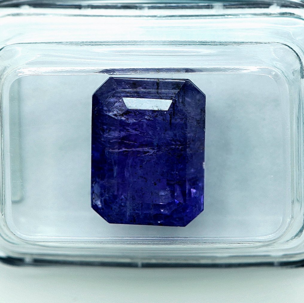 Fără preț de rezervă - 1 pcs  Violet, Albastru Tanzanite  - 7.30 ct - IGI (Institutul gemologic internațional) #3.2