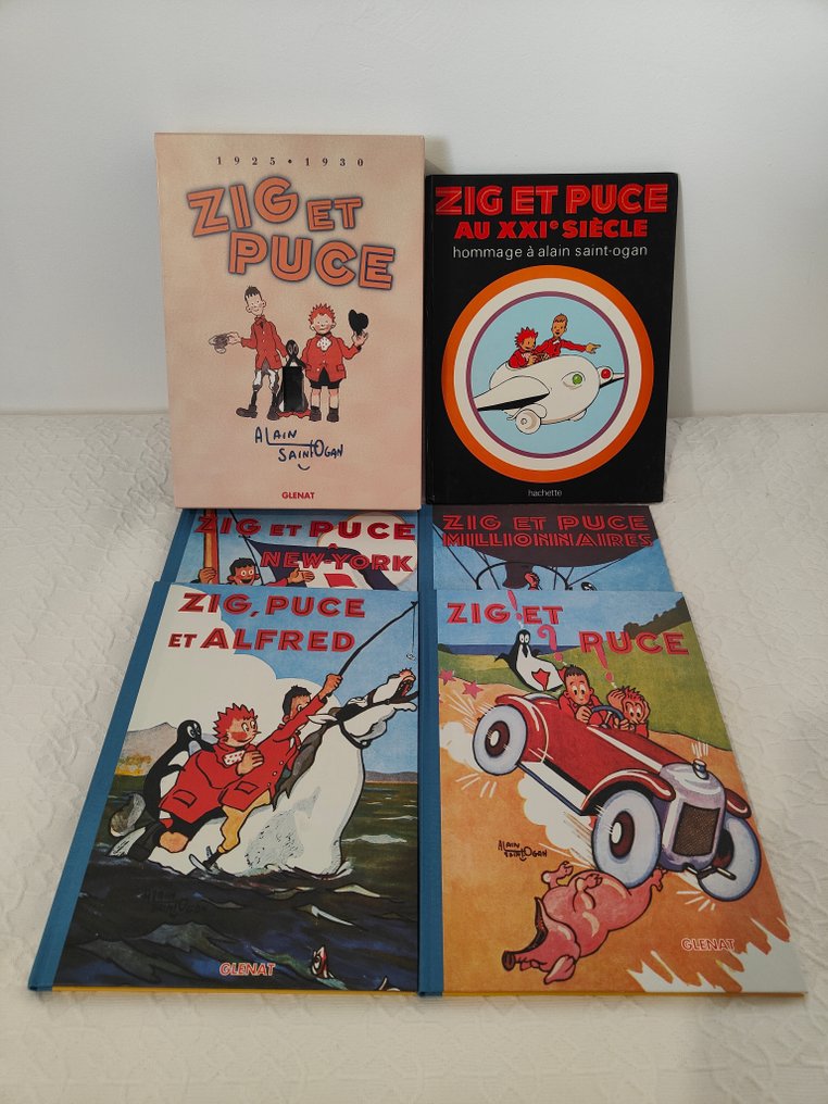 Zig et Puce - 5x C + coffret - 5 Album - Utánnyomás - 1995 #2.1