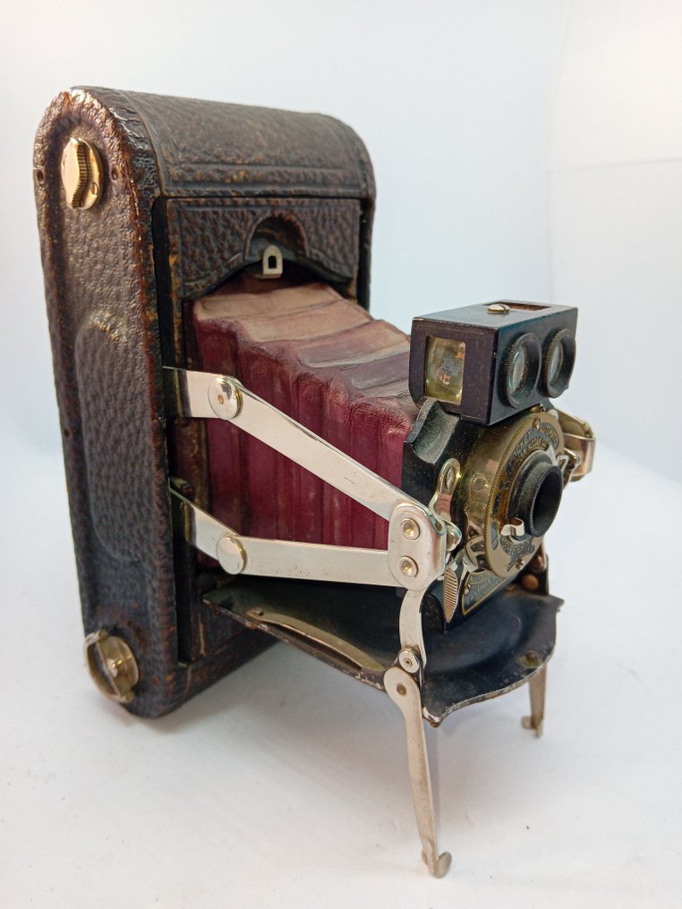 Eastman Kodak Co. No.1 Folding Pocket (bed type) Analóg összecsukható kamera #1.0