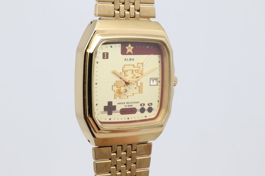 Seiko - Alba - Ingen mindstepris - ACCK711 | VX32-KVE0 | Super Mario Quartz Watch - Mænd - 2010-2020 #1.0