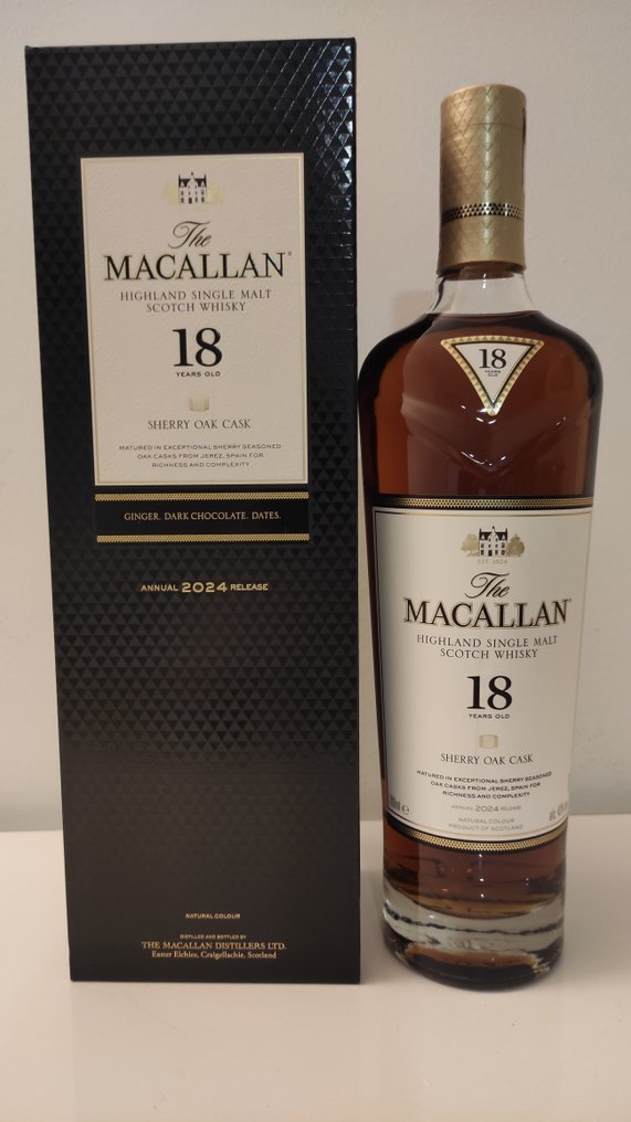 Macallan 18 years old Sherry Oak Cask 2024 Release  - 700毫升 #1.0