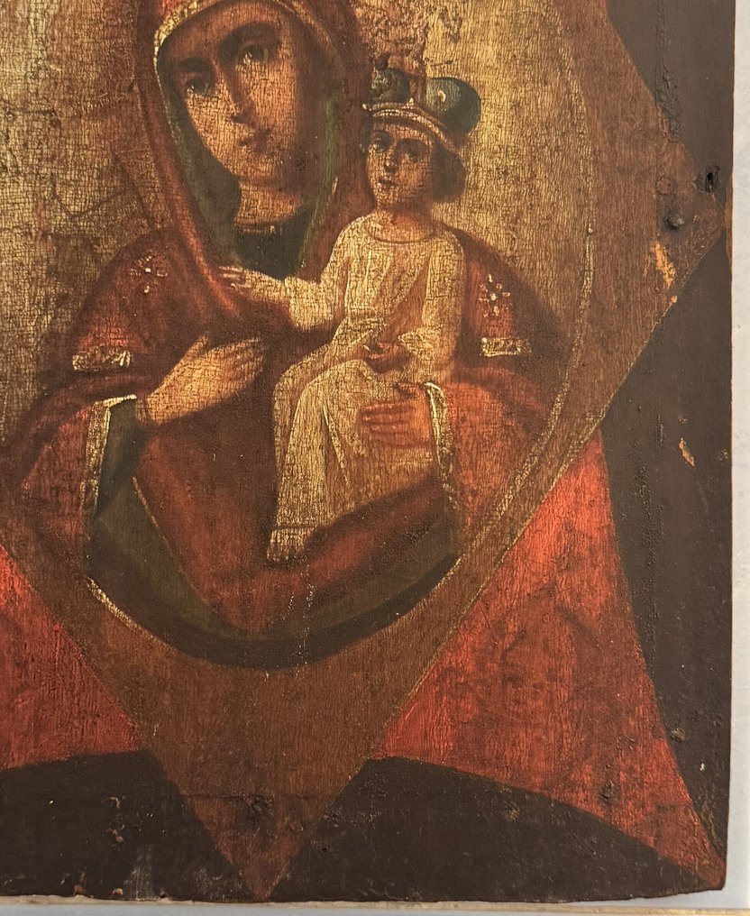 Icône - Mère de Dieu du Buisson ardent - Bois #4.3