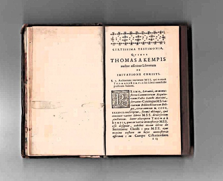 Thomas à Kempis - De Imitatione Christi - 1660 #2.1