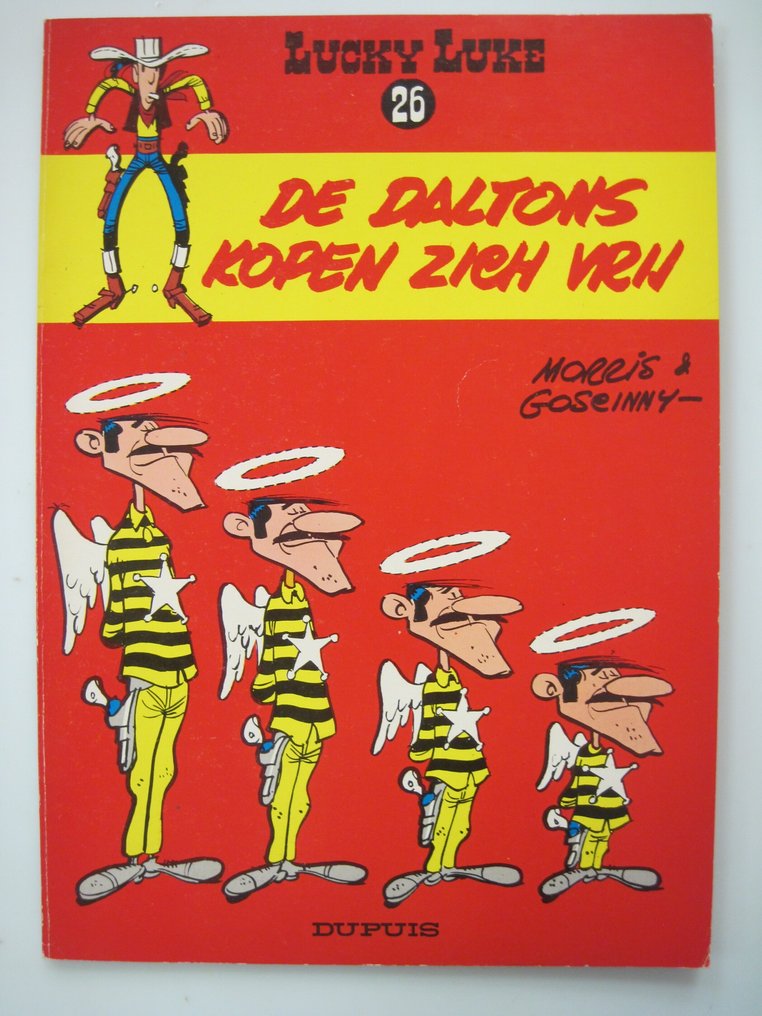 Lucky Luke 26 - De Daltons kopen zich vrij - 1 Album - Πρώτη έκδοση - 1965 #1.0