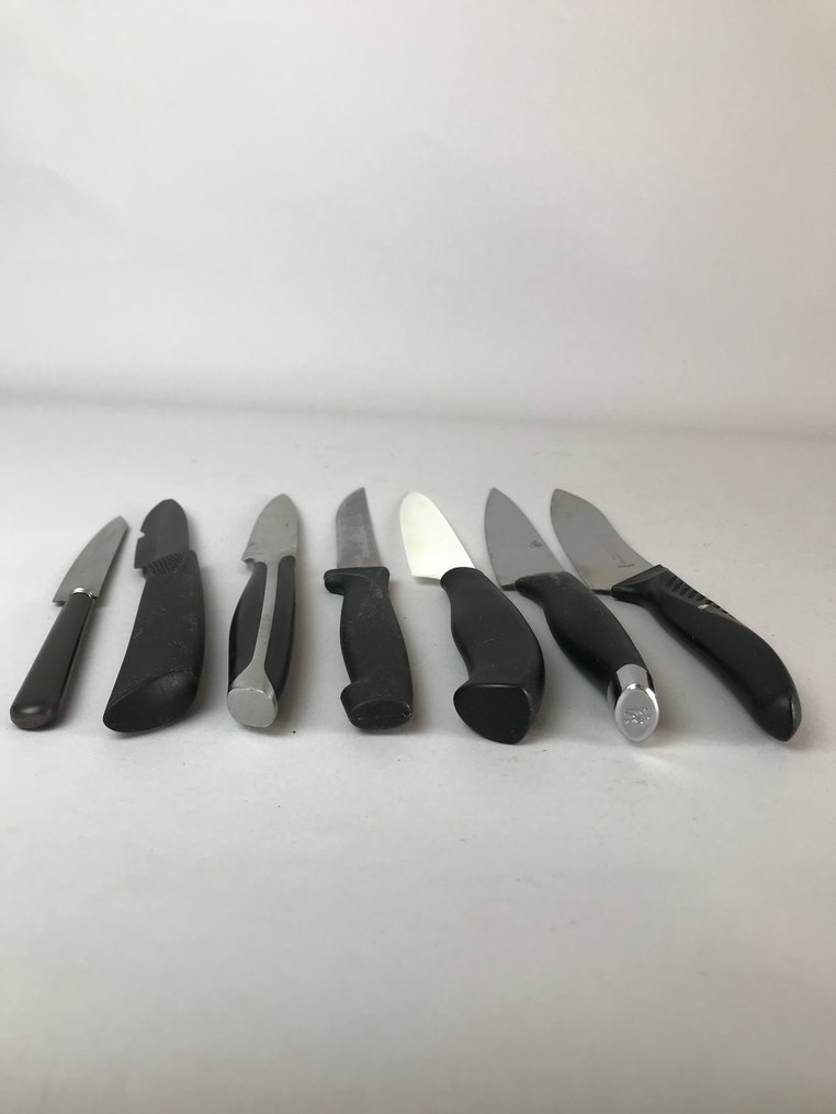 厨刀 - 钢, 木 - 日本 - 七件套刀具 #4.3