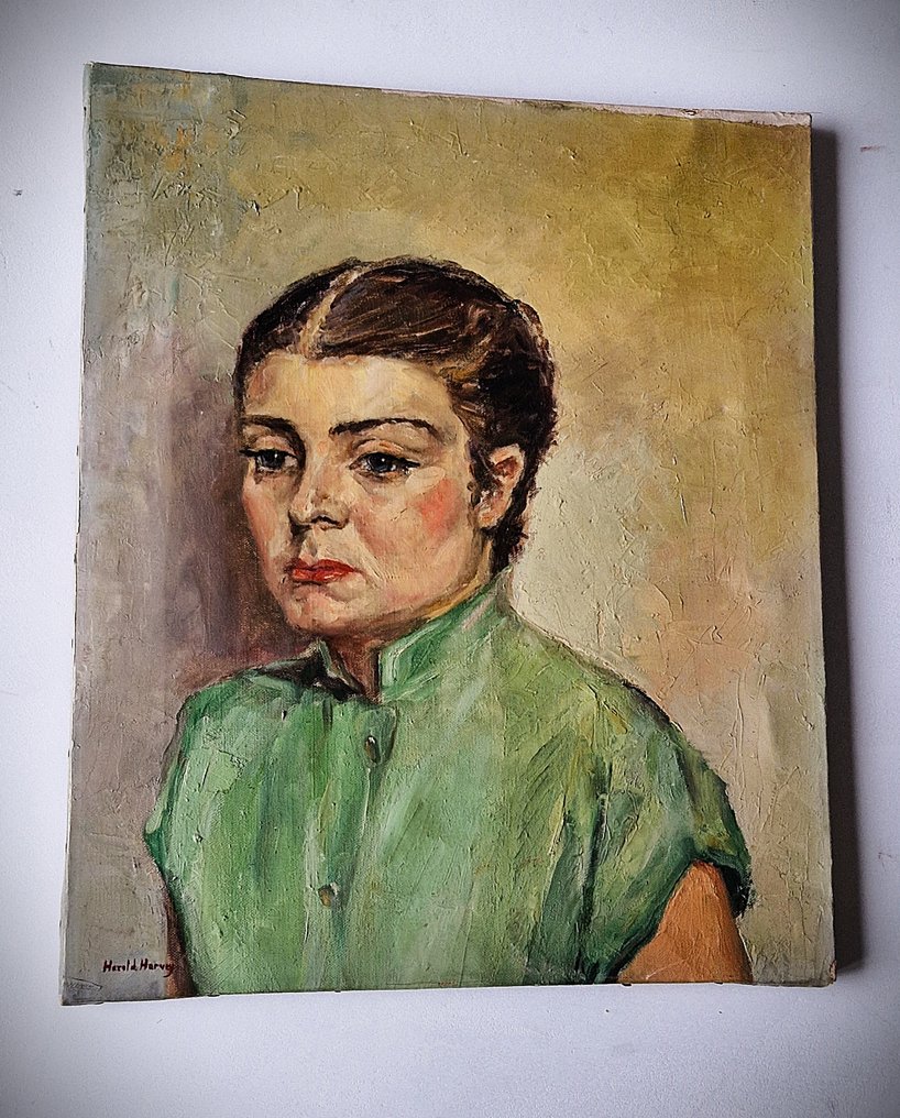 Harold Harvey (XX) - Portret van een jonge vrouw #4.3
