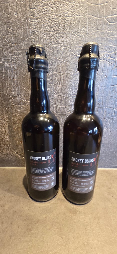 Gulpener - Smokey Blues Beer Whisky Infused Pale Ale 2022 - 75 cl - 2 flaskor #2.1