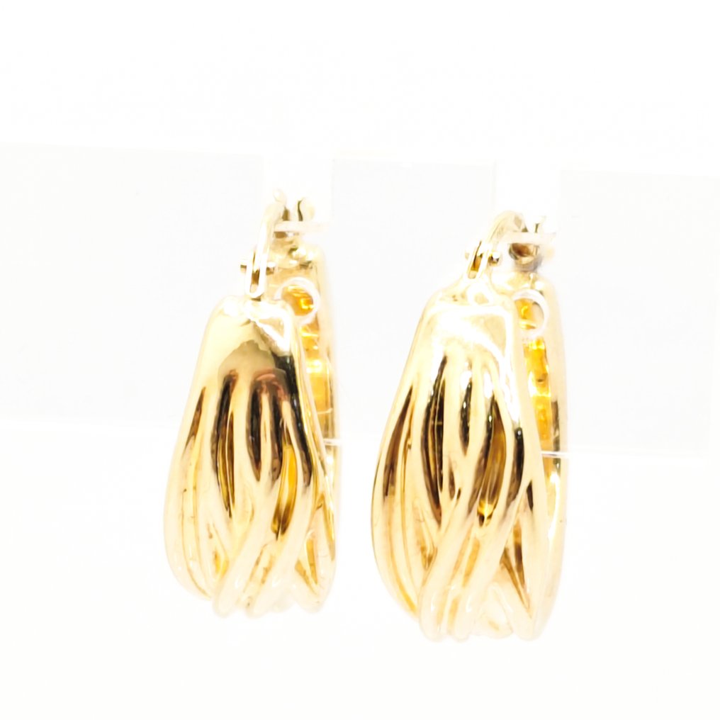 Øreringe - 18 kraat Gulguld #2.1