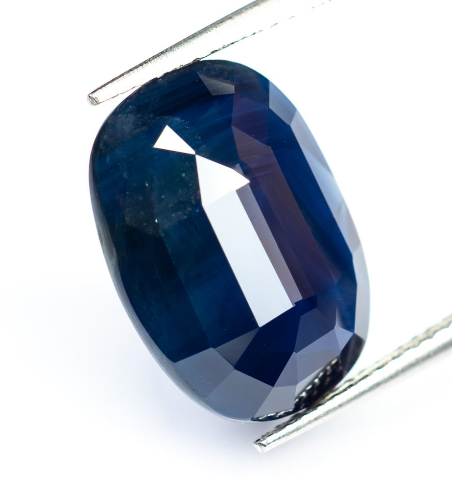 沒有保留價 藍寶石  - 10.56 ct - Lotus Gemology - Deep Blue #3.2
