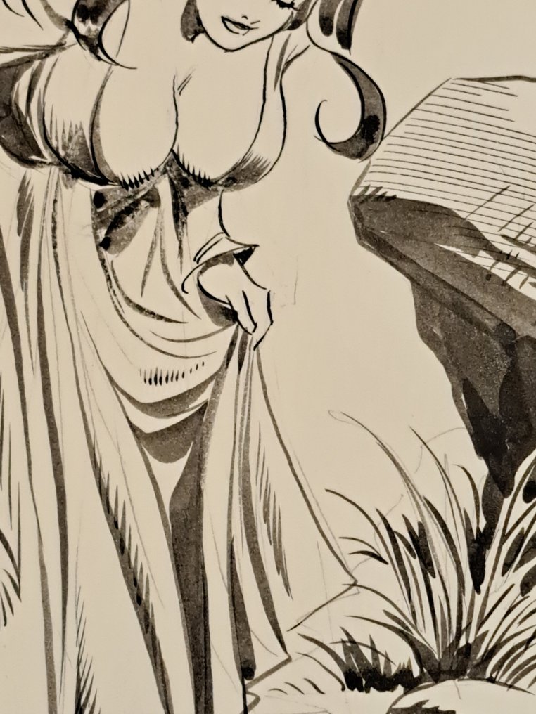 Frollo, Leone - 1 Original page - Biancaneve: La Punizione di Naga - 1973 #3.2