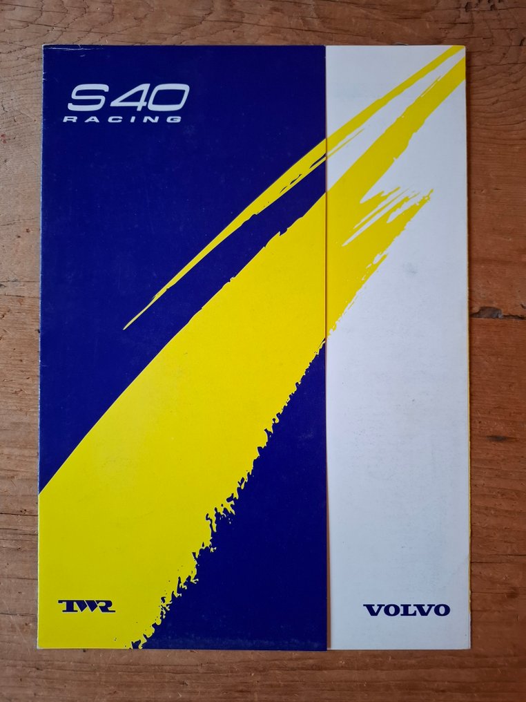Brochure - Volvo - S40 Racing TWR #1.0