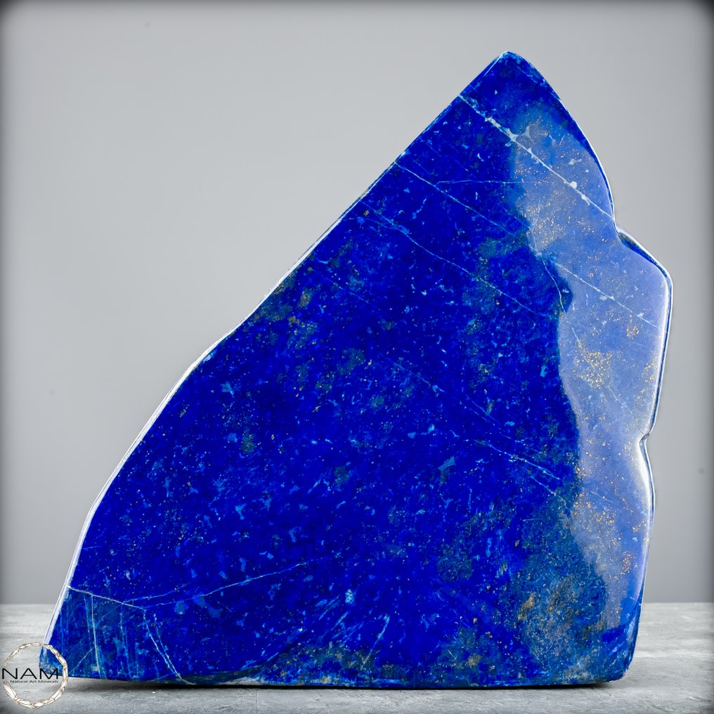 Πολύ διακοσμητικό βασιλικό μπλε Lapis Lazuli. Γλυπτική- 2556.77 g #1.0