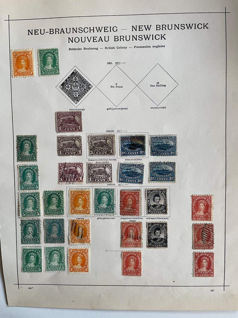 新不伦瑞克省 - 来自旧的将军收藏的部分 #1.0