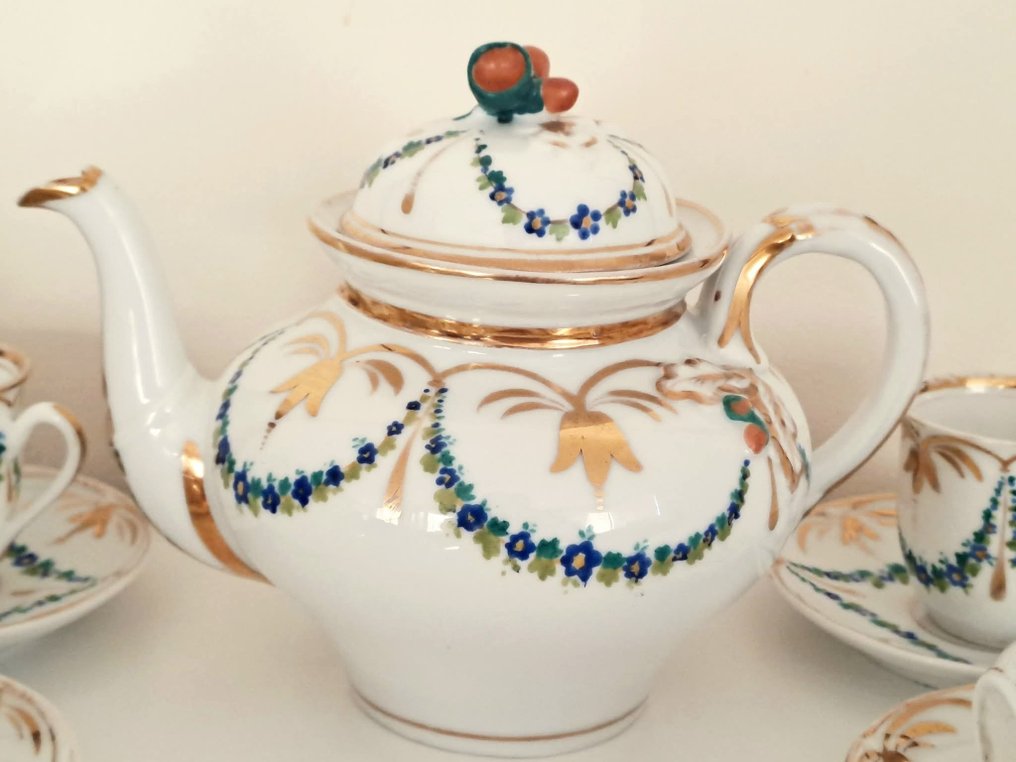 Vieux Paris - Σερβίτσιο καφέ - Πορσελάνη #4.3