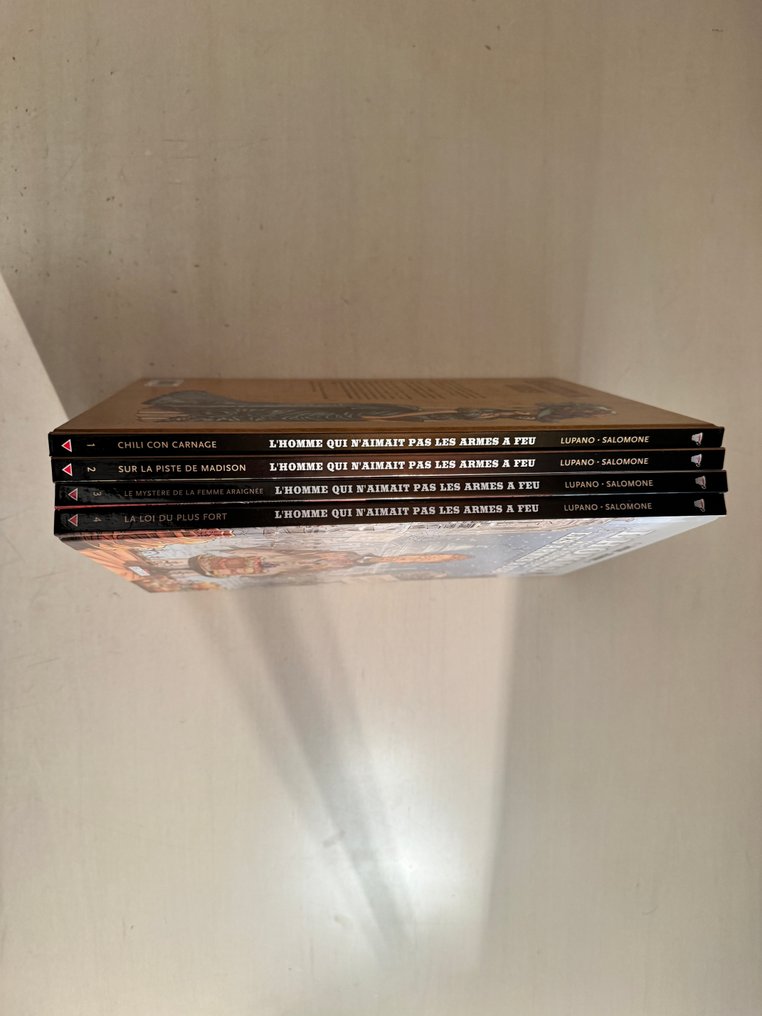 L'homme qui n'aimait pas les armes à feu T1 à T4 - Série complète - 4x C - 4 Album - First edition - 2011/2017 #1.0