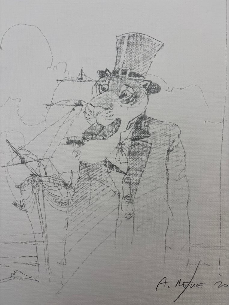 Nesme, Alexis - 1 Original drawing - Kapitän Grant - 2009 #4.3
