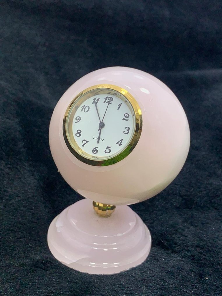 Επιτραπέζιο ρολόι - Αντίκες Pink Calcite - 2023 #2.1