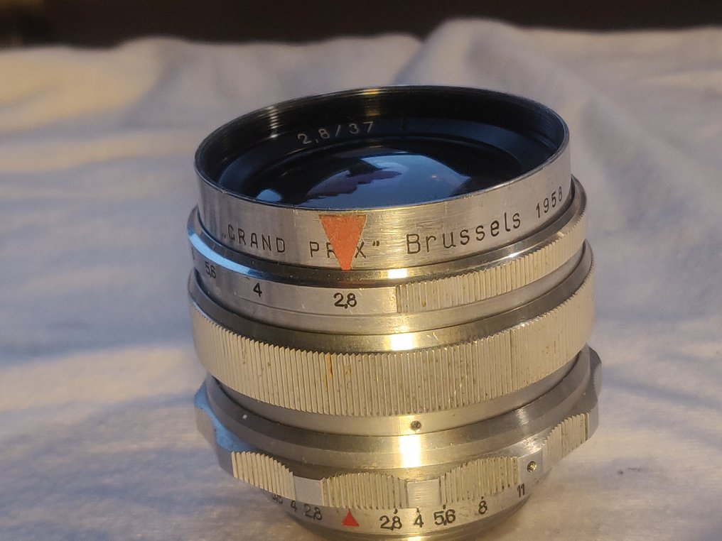 KMZ Krasnogorsk MIR-1 2,8/37mm “Grand Prix Brussels 1958” – Soviet M39 Lente grande-angular #4.3