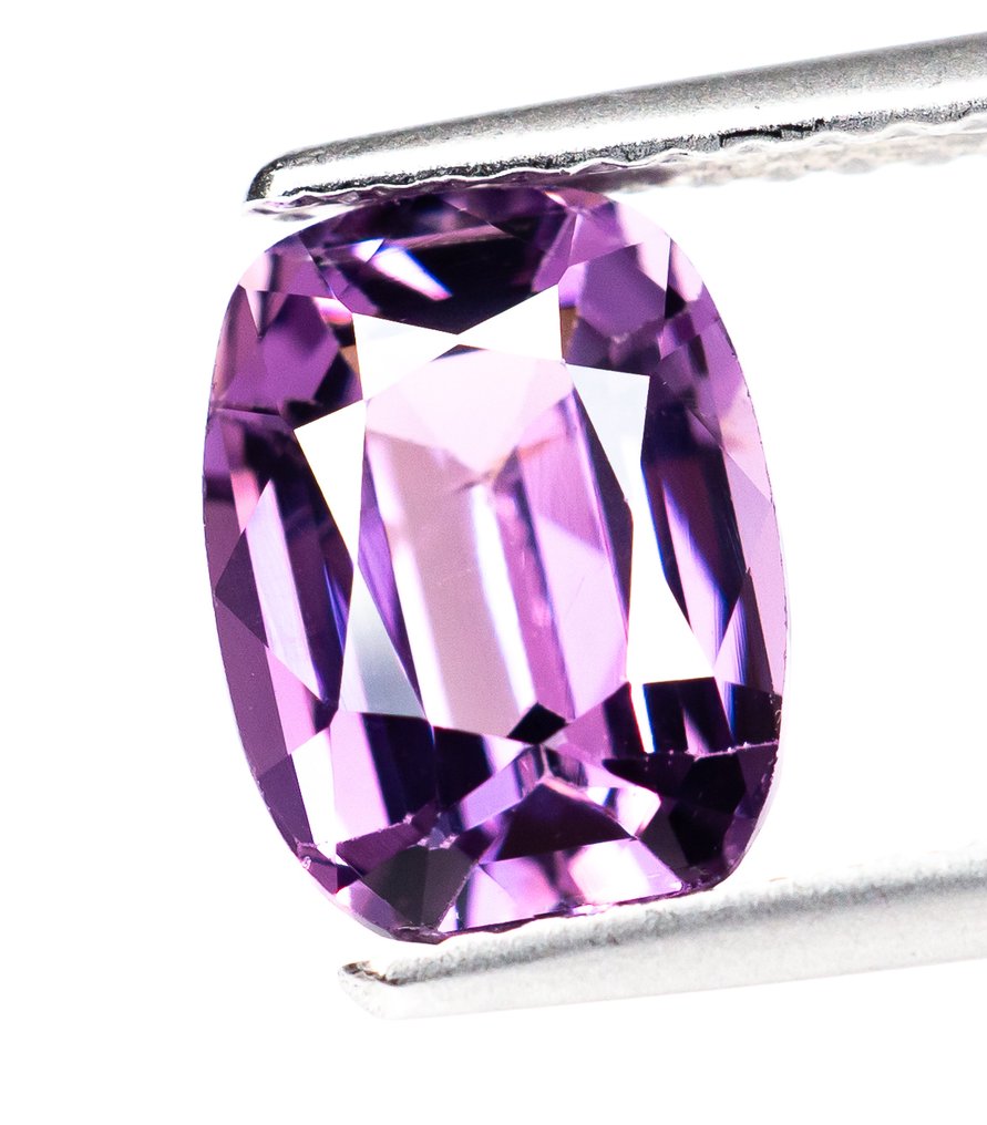 没有保留价 尖晶石  - 2.07 ct - 安特卫普宝石报告（GRA） - 深紫色粉色 #1.0