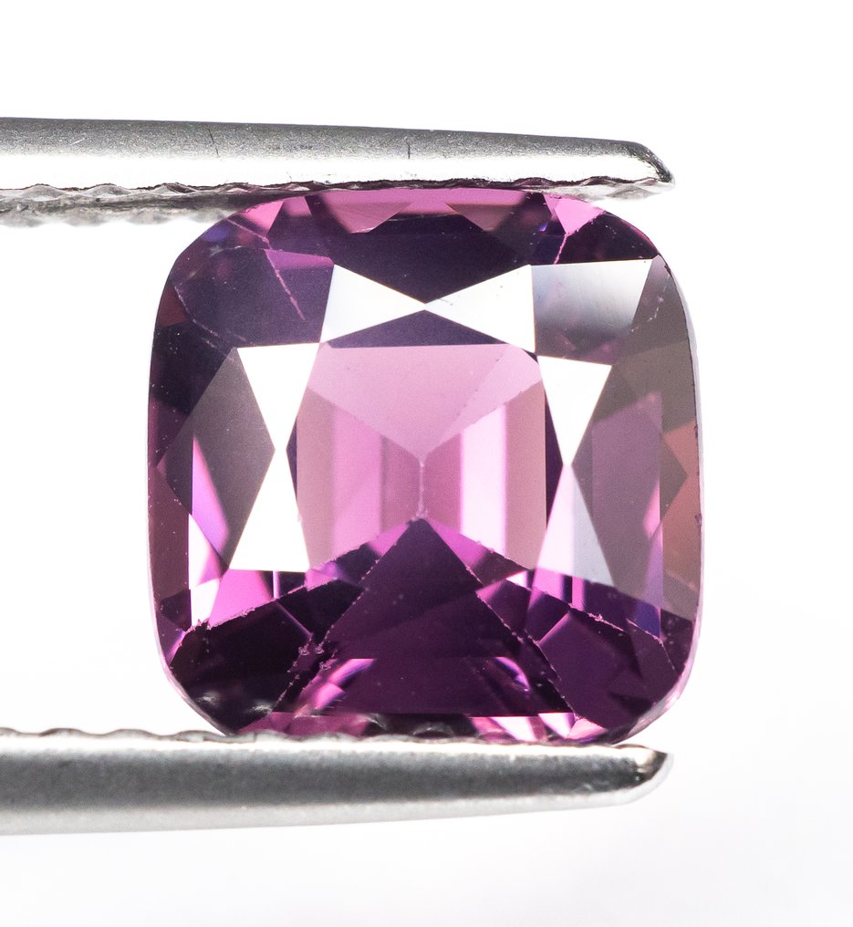 沒有保留價 尖晶石 - 1.96 ct - Antwerp Laboratory for Gemstone Testing (ALGT) - 鲜明的深紫粉色 #1.0