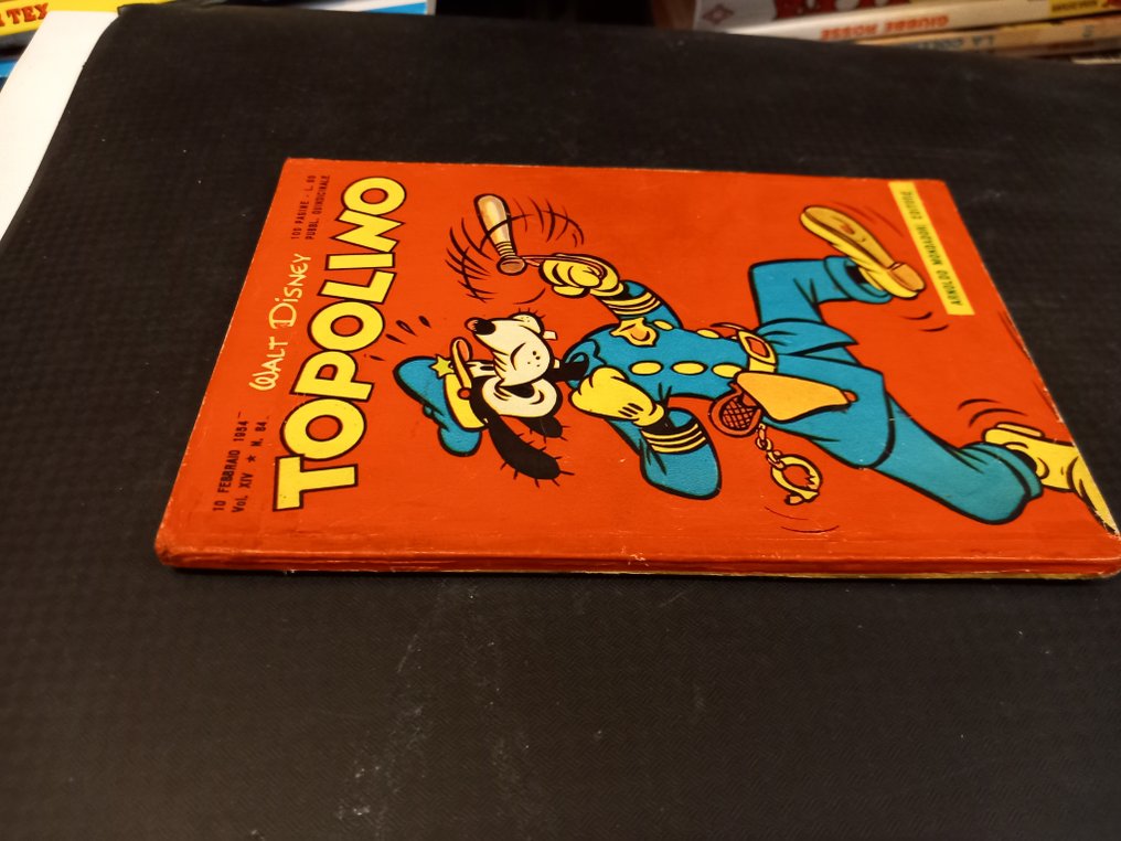Topolino N.84 - Con bollino club , giochi non compilati - 1 Comic - First edition - 1954 #2.1