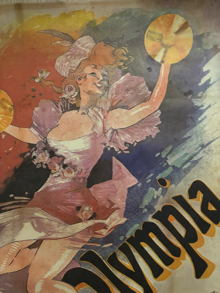 Jules Chéret - Olympia – Montagnes Russes, Boulevard des Capucines - Lata 70. #1.0