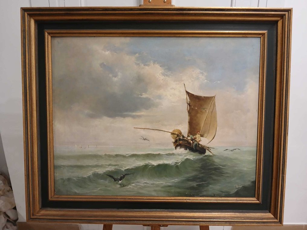 Escuela impresionista catalana (XIX) - El naufragio #1.0