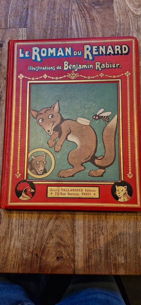Benjamin Rabier - Le Roman du Renard  [Enfantina – Livres pour enfants] - 1909 #1.0