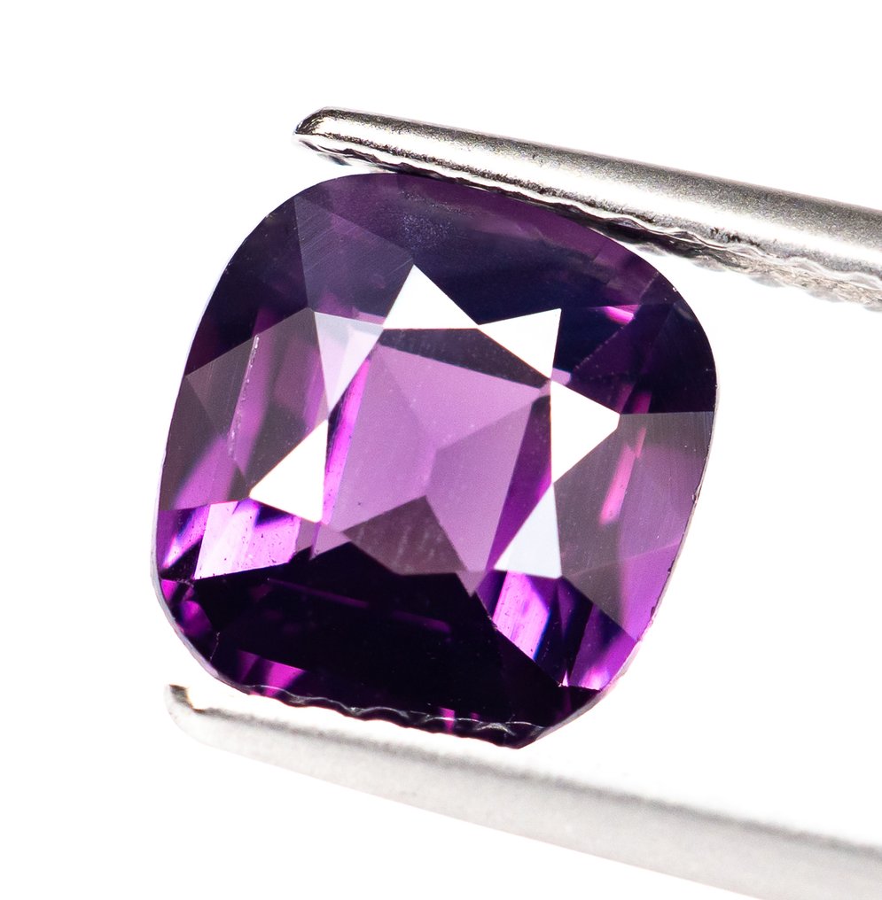 沒有保留價 尖晶石  - 2.01 ct - Gem Report Antwerp (GRA) - Deep Purple #1.0