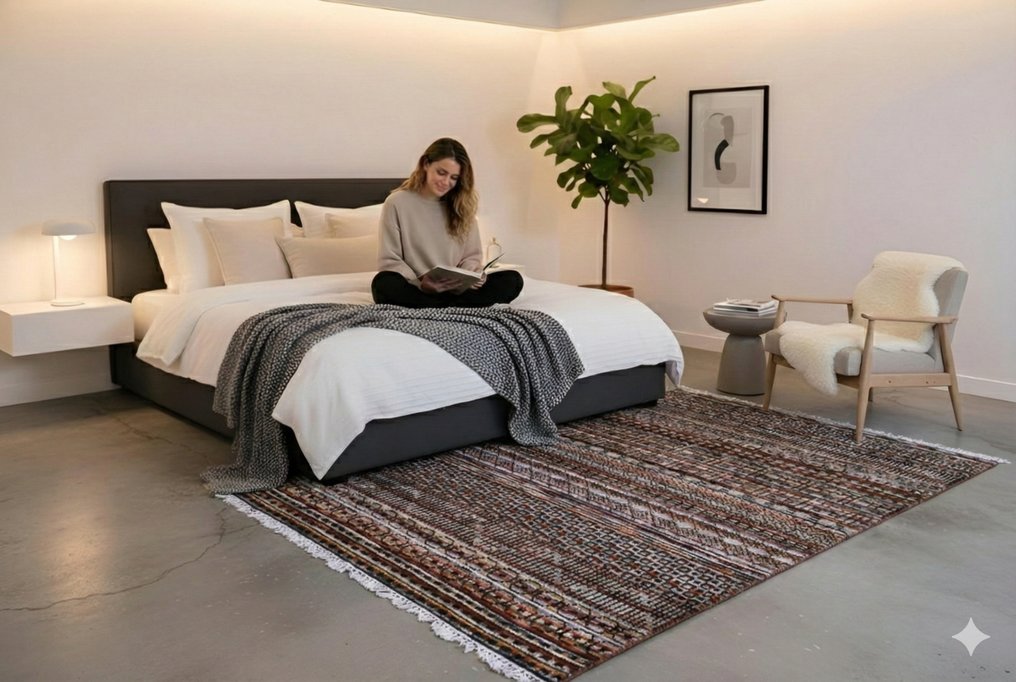 Πολυτελής Θρησκευτικός - Χαλί - 155 cm - 92 cm - αχρησιμοποίητο #1.0