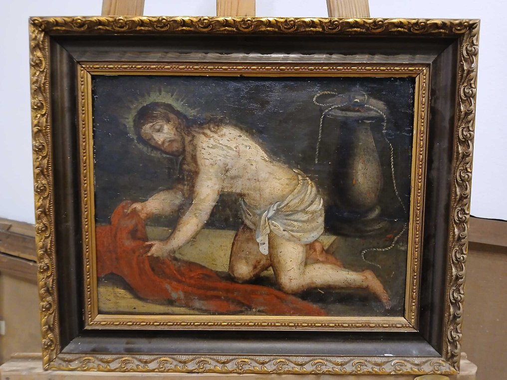 Escuela europea (XVI-XVII) - NO RESERVE - Escena de la Pasión de Cristo #1.0