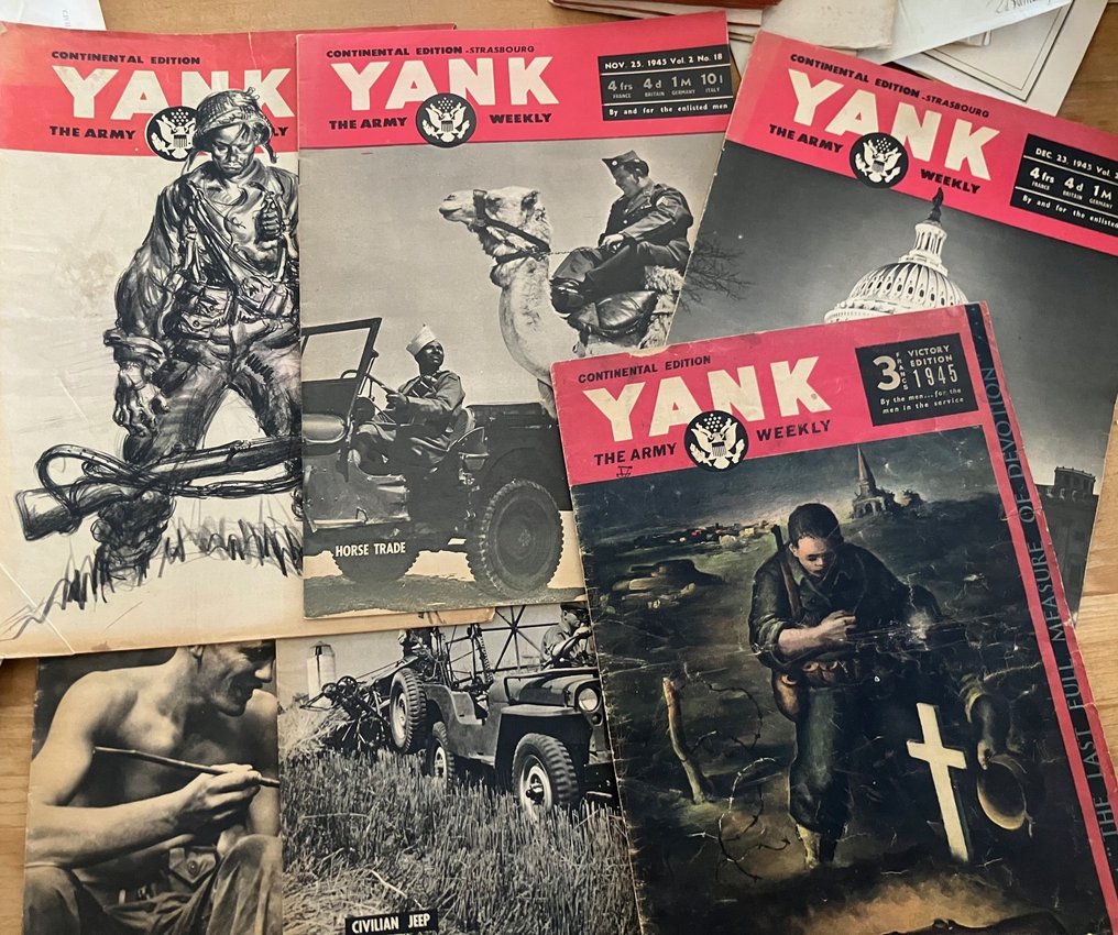 Yanks - The Army weekly - 6 editions - 1945 #1.0