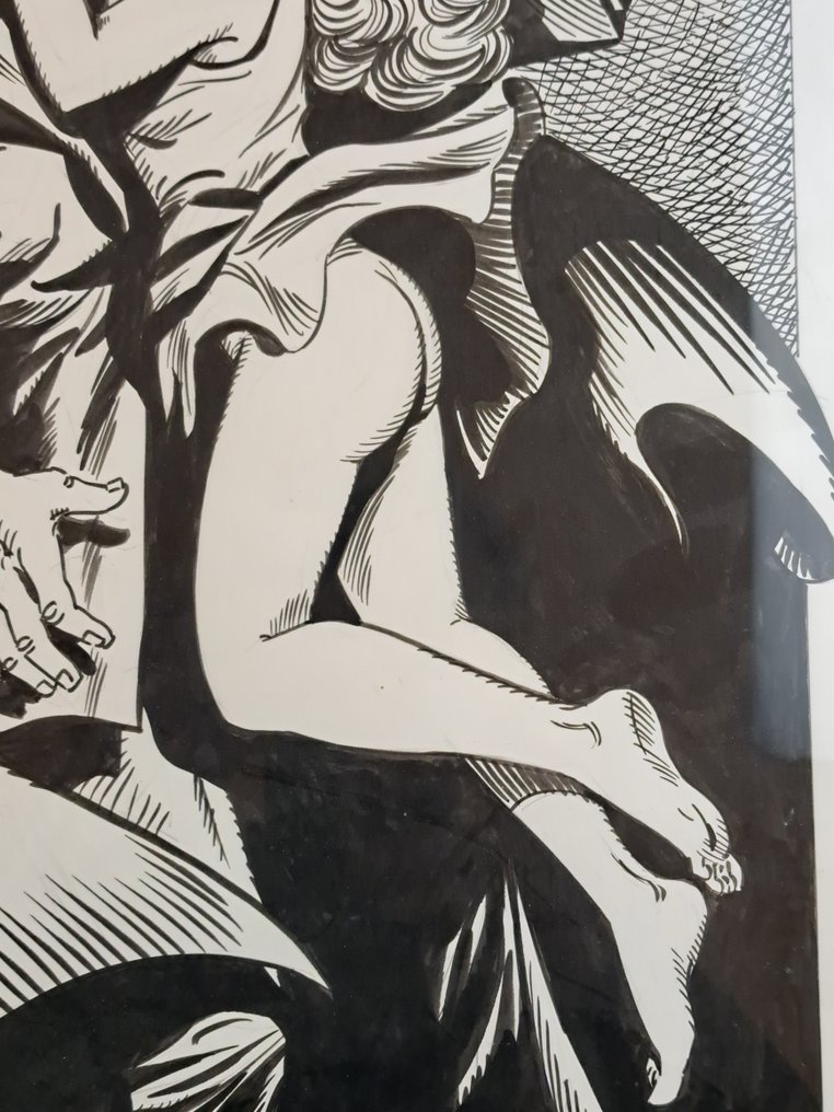 Balzano, Birago - 1 Original page - Zora: Mummie della Torre - 1979 #3.2