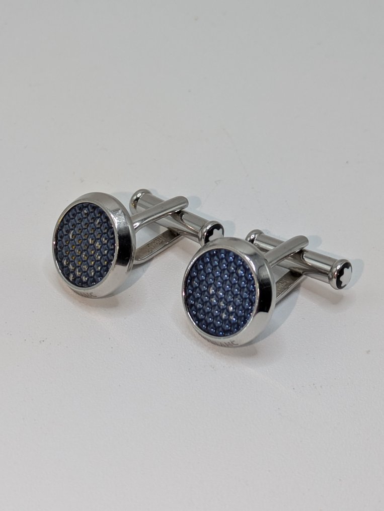 Montblanc - Acél - Mandzsetta - Kék Laca #1.0