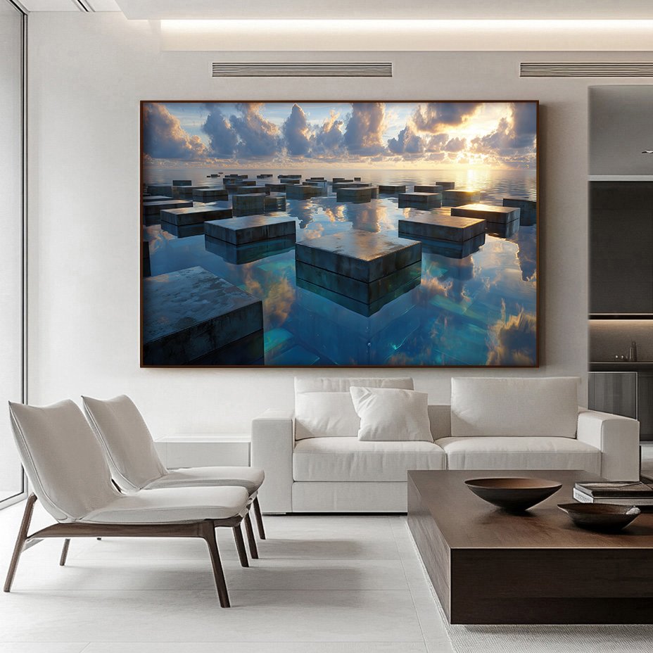 Lea Ottavi - Mirrored Depth Geometry XXL #1.0