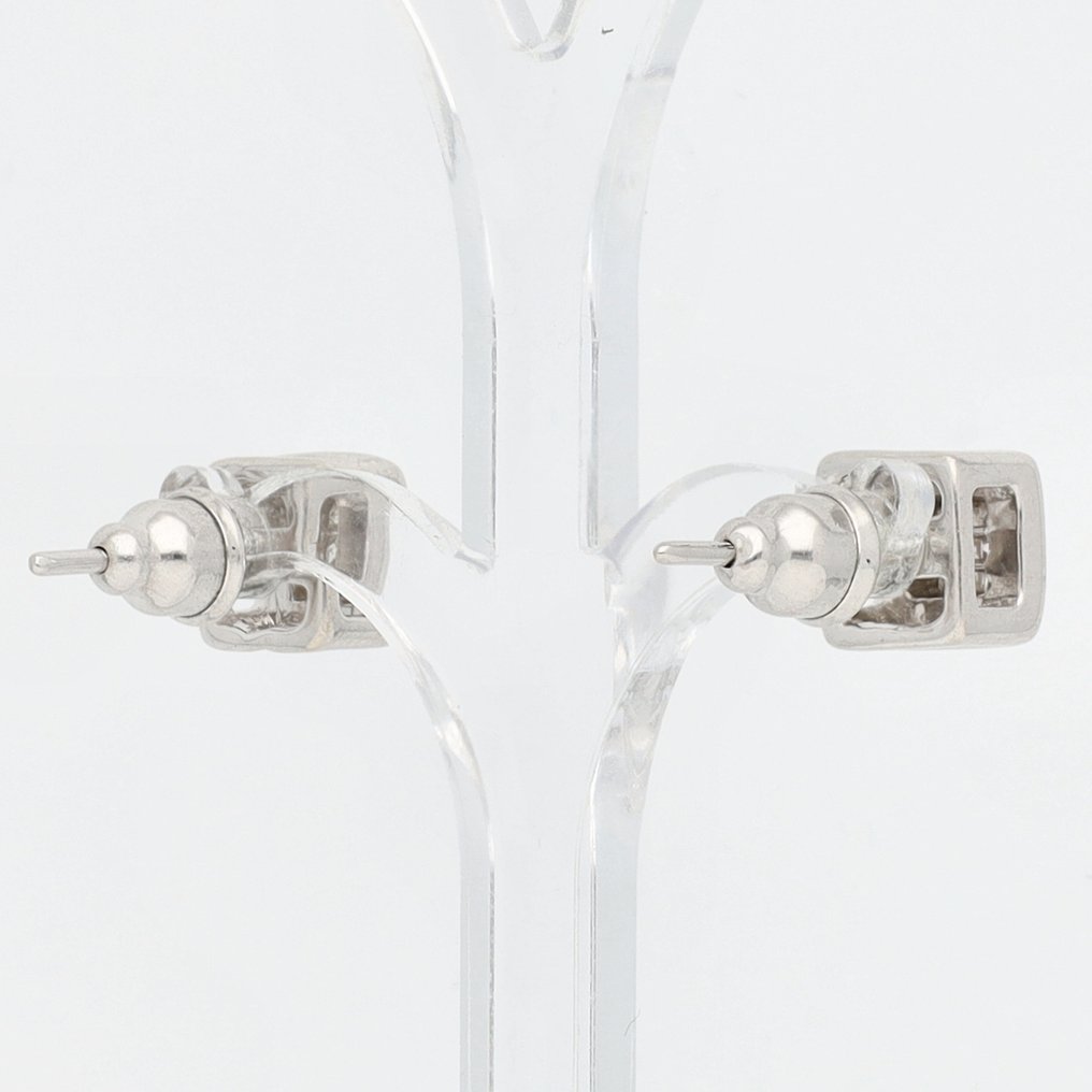 Boucles d'oreilles - 18 carats Or blanc, Or jaune Diamant (Naturelle) #4.3