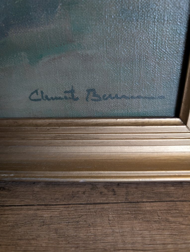 Clement Bezemer (1910-2002) - Stilleven bak bloemen #3.2