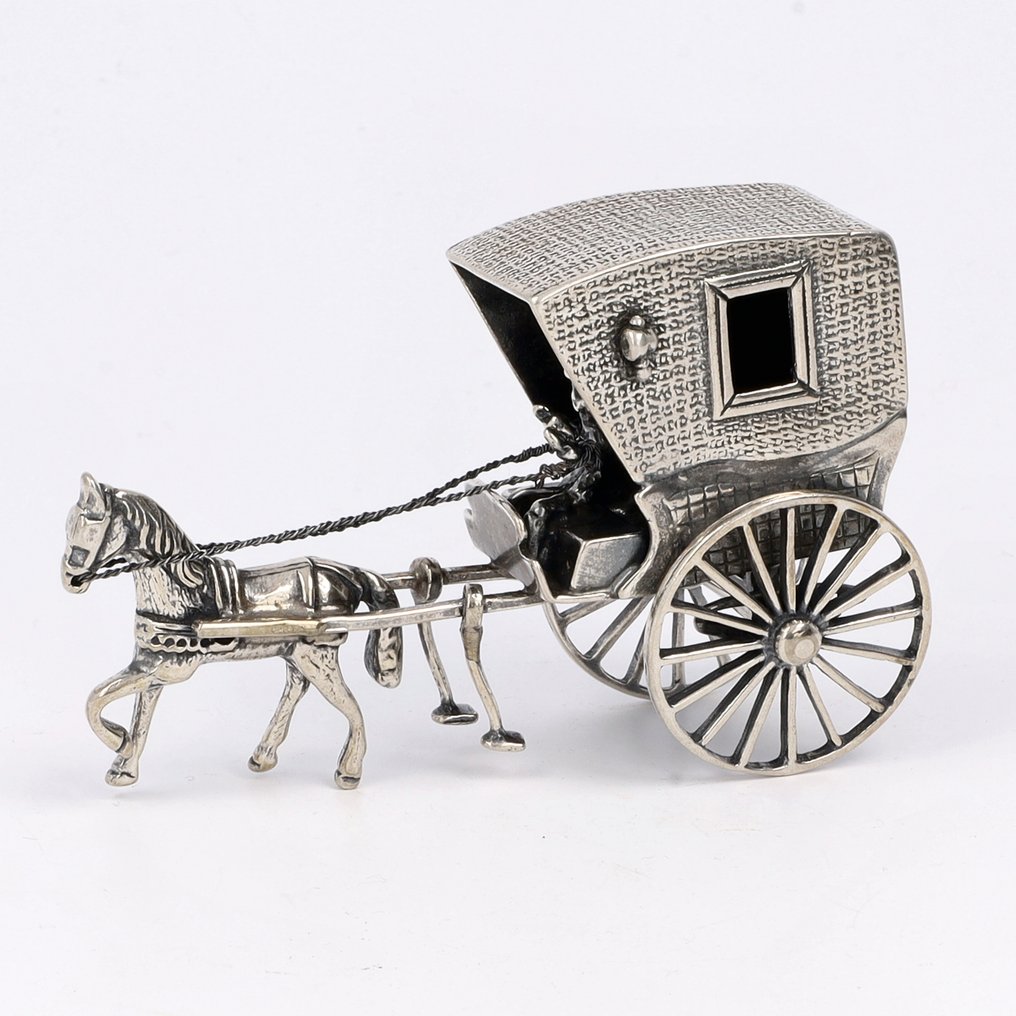 J. Weeda "Gelderse Kapkar" - Figura miniatura - .835 prata #1.0